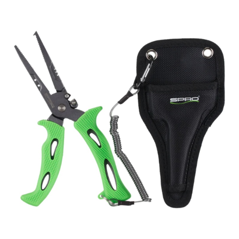 Spro P0135 PTFE Coated 45-Degree 8 1/2" Stainless Steel Pliers