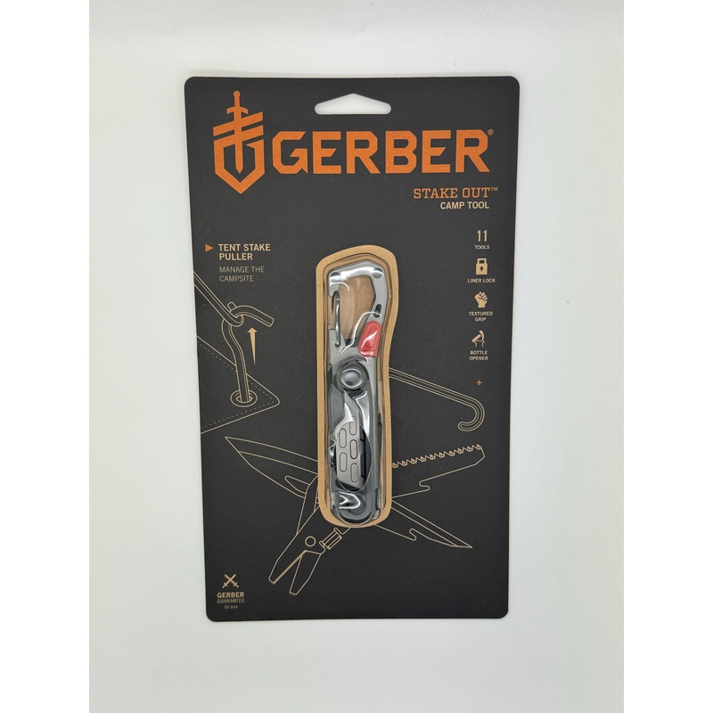 Gerber Stake-Out Camp Multi-Tool Graphite Blister