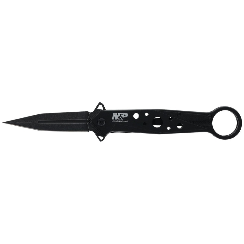 M & P Accessories Folding Knife with Assisted Opening, Dagger