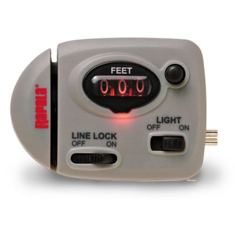Rapala Automatic Line Release Lighted Line Counter with Tackle Box