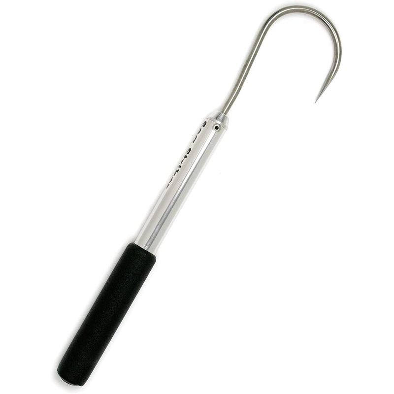 Sea Striker Aluminum Hand Gaff, 3" Stainless Hook, 12" Long