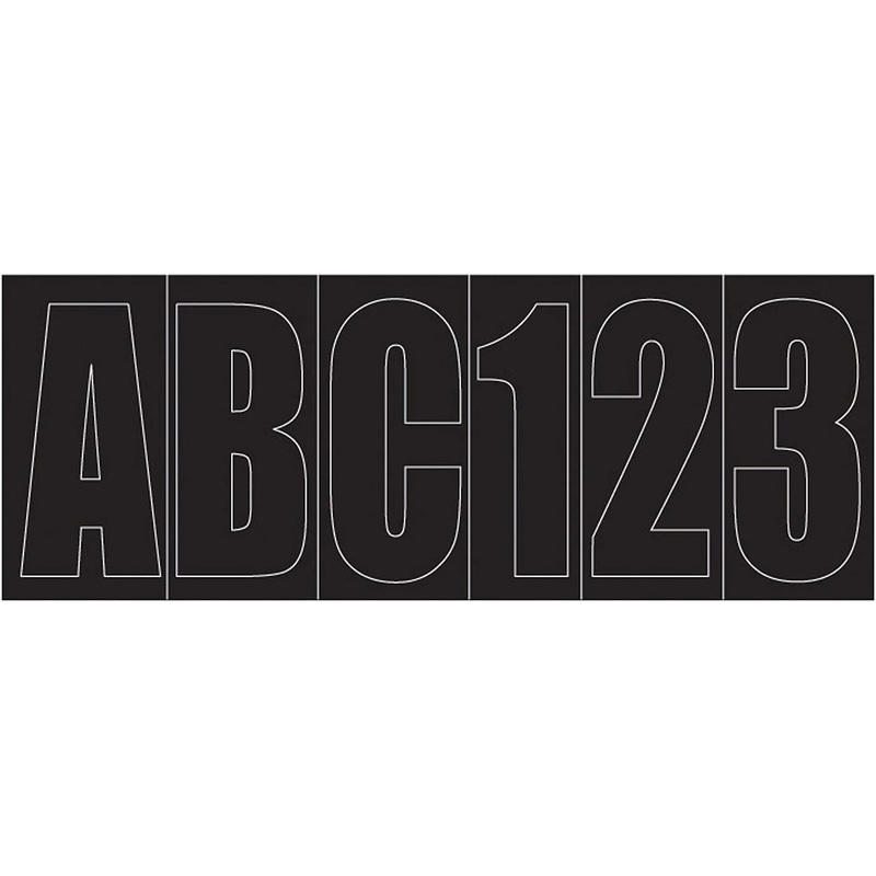 Shoreline Marine Letter Kit Block 3" Black
