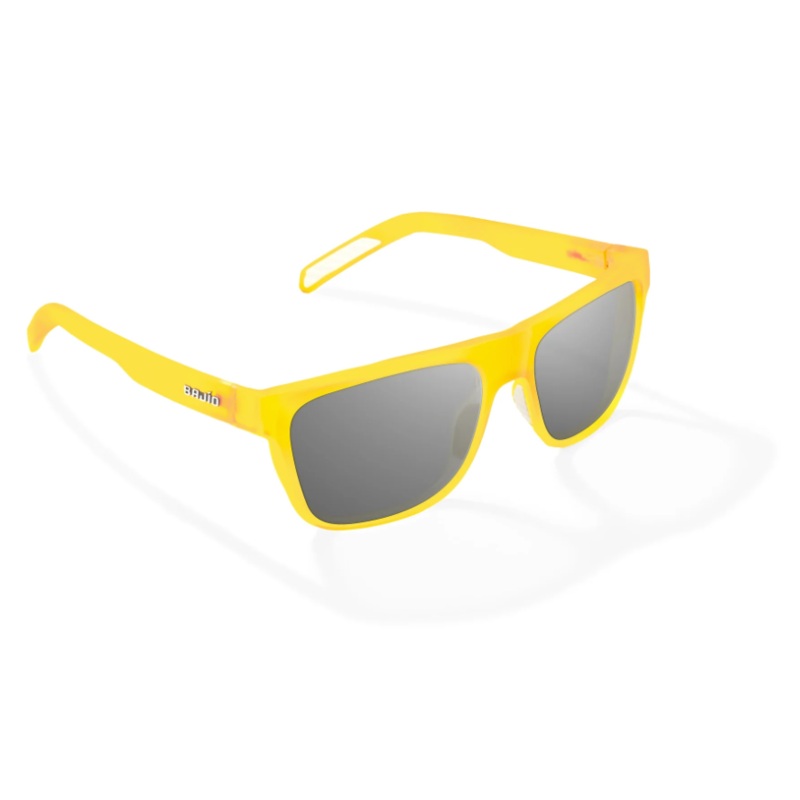 Bajio Hopedale Yellow Glass Matte Frame/Grey Mirror Glass Lens Sunglasses