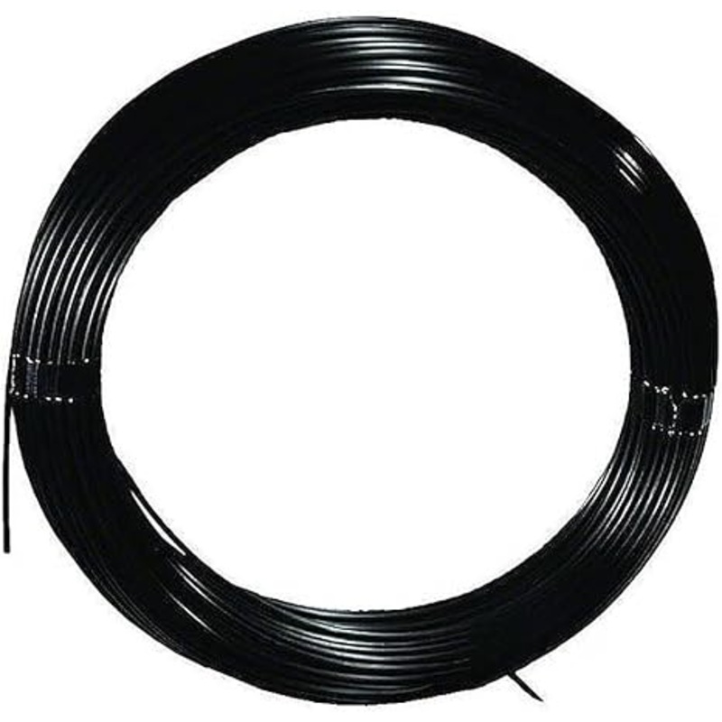 Black Marine Outrigger Line 100' Blk Mono 400Lb Test w/Crimps