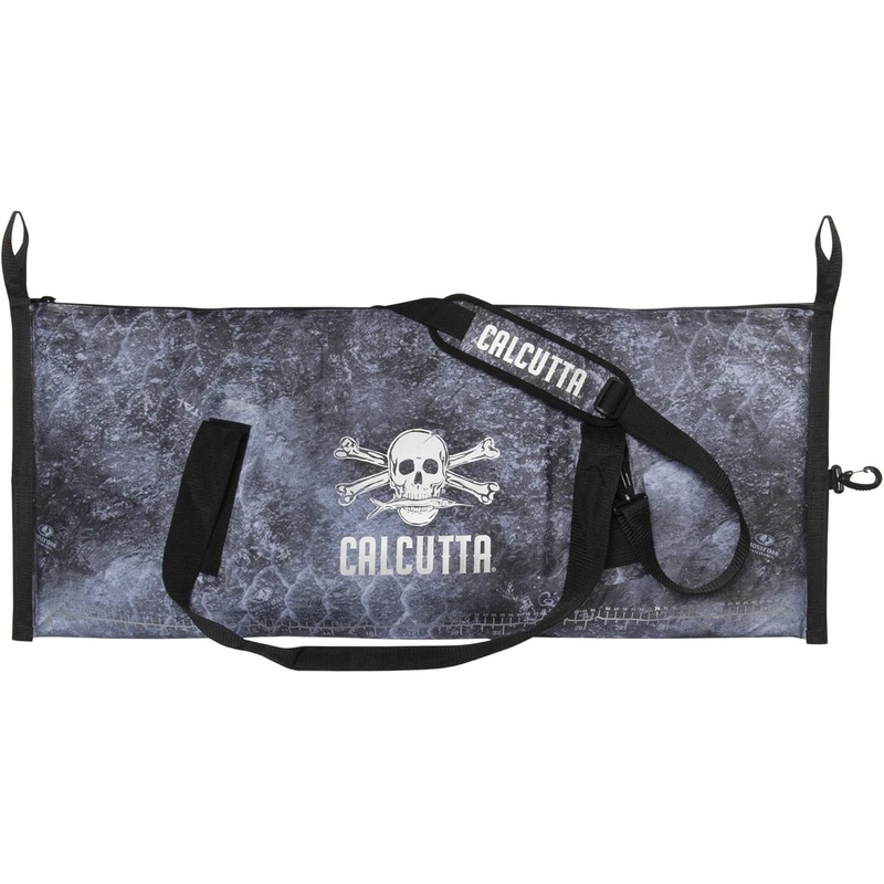 Calcutta Pack Fish Cooler, 40"x16", Built in Ruler, Mossy Oak Cloudbank