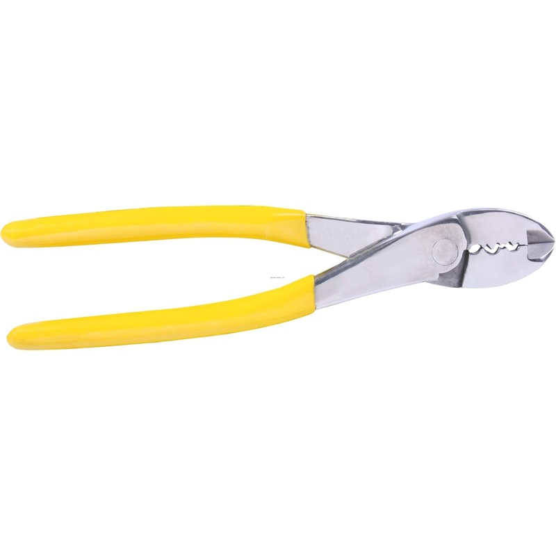 Calcutta SS Crimper Chrome Plated, 8"