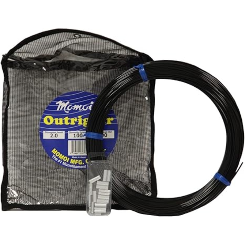Diamond Outrigger Mono 100yd Coil 400# Test Black