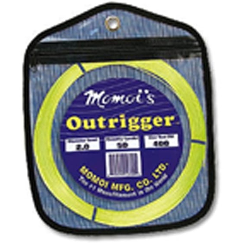 Diamond Outrigger Mono 100yd Coil 400# Test Fluoroscent Yellow
