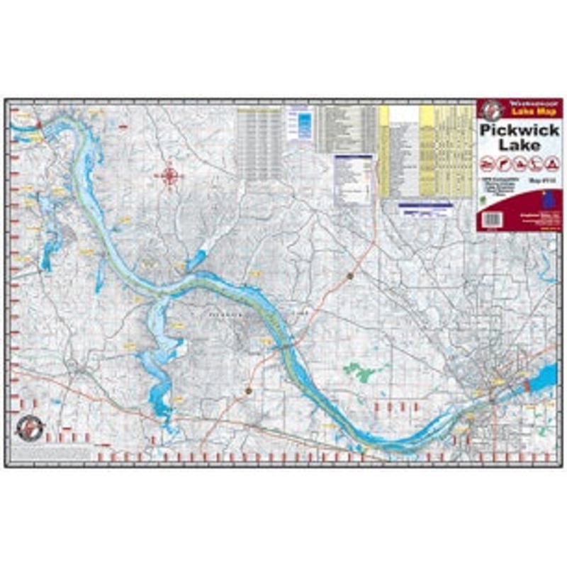 Kingfisher Lake Map Pickwick