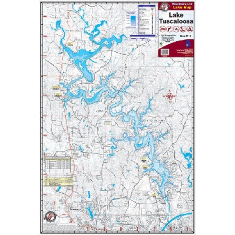 Kingfisher Lake Map Tuscaloosa