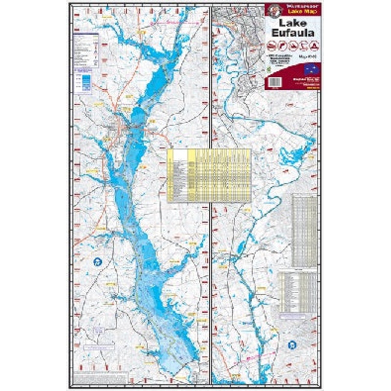 Kingfisher Lake Map WF George/Eufaula