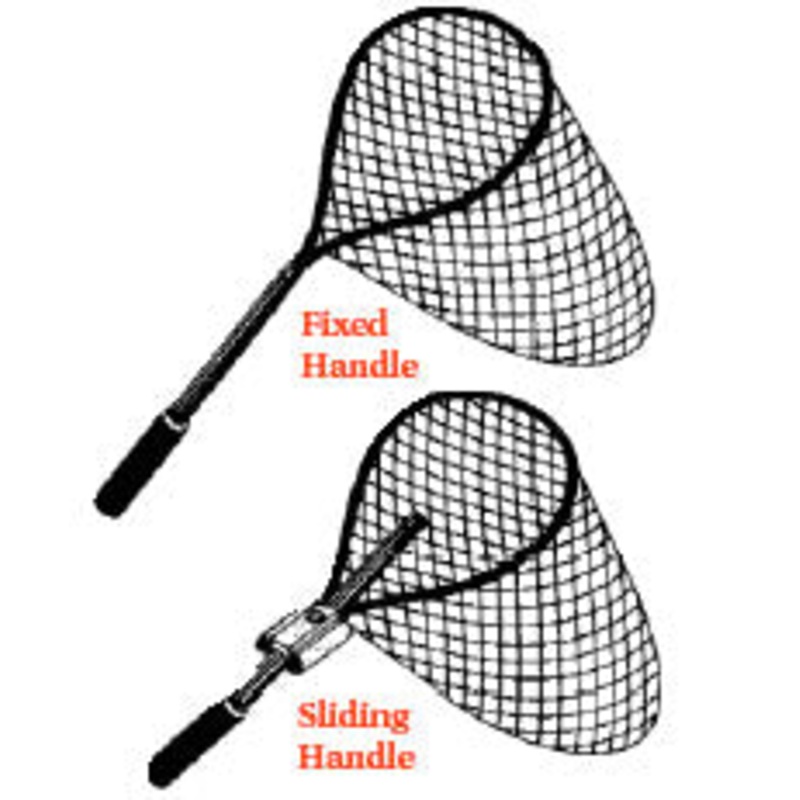 Mid Lakes Tech Net Slide Handle Fiberglass 21x25