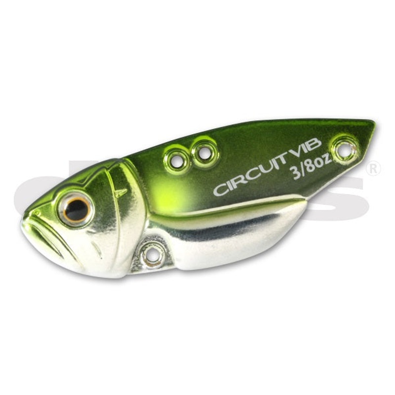 Deps Bass Lure Circuit Vib 1/8oz #10 Metal Ayu