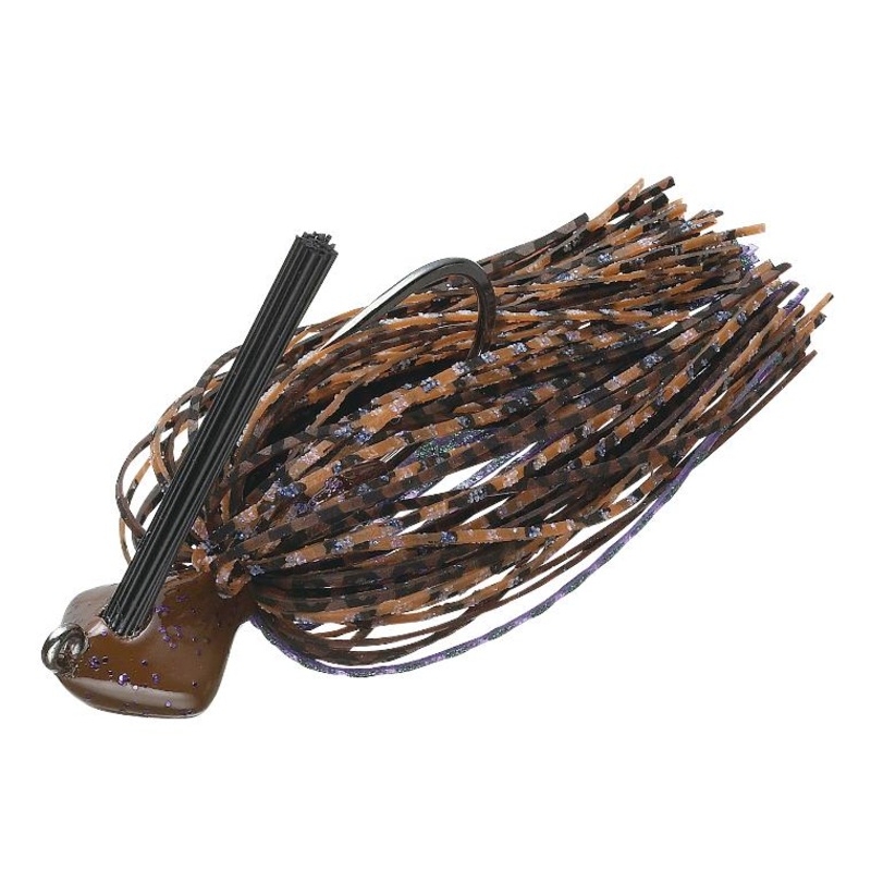 Evergreen Rubber Jig Casting Jig Silicon 3/8oz #108 BR Purple Illusion