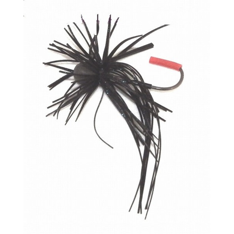 Raid Japan Rubber Jig EGU-Dama Type-Level 2g #002 Black Blue Flake