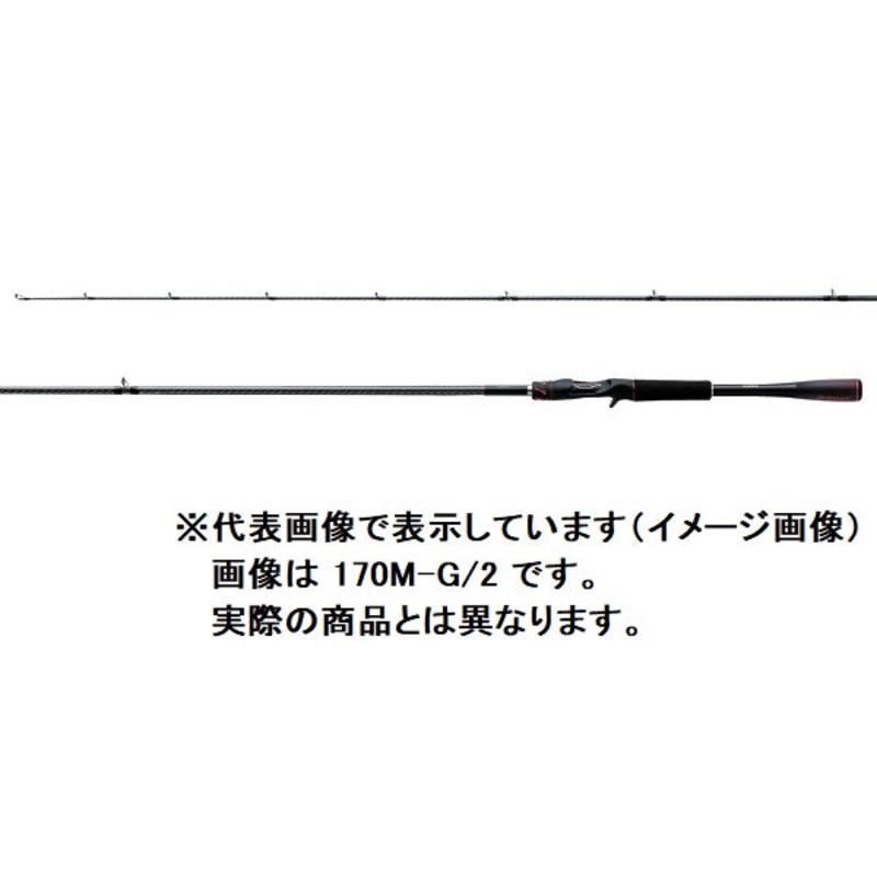 Shimano Bass Rod 20 Zodias 166ML (Baitcasting Grip Joint 2 Piece)