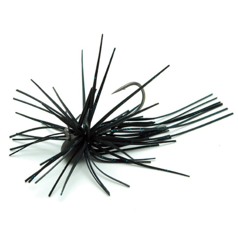 Raid Japan Rubber Jig EGU-Dama Type-Level 5.5g Black/Blue FLK