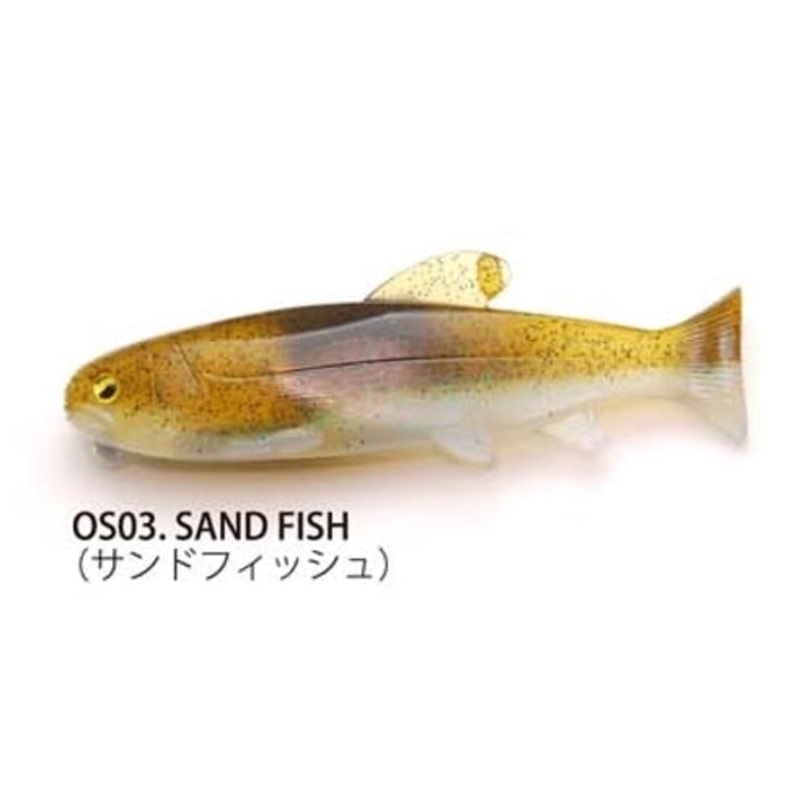 Raid Japan Worm Osakana Swimmer 125 Sandfish