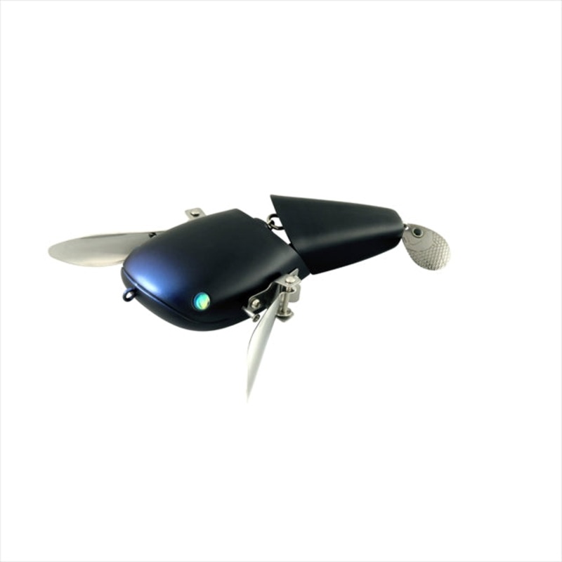 Deps Bass Lure NZ Crawler #02 Jet Black