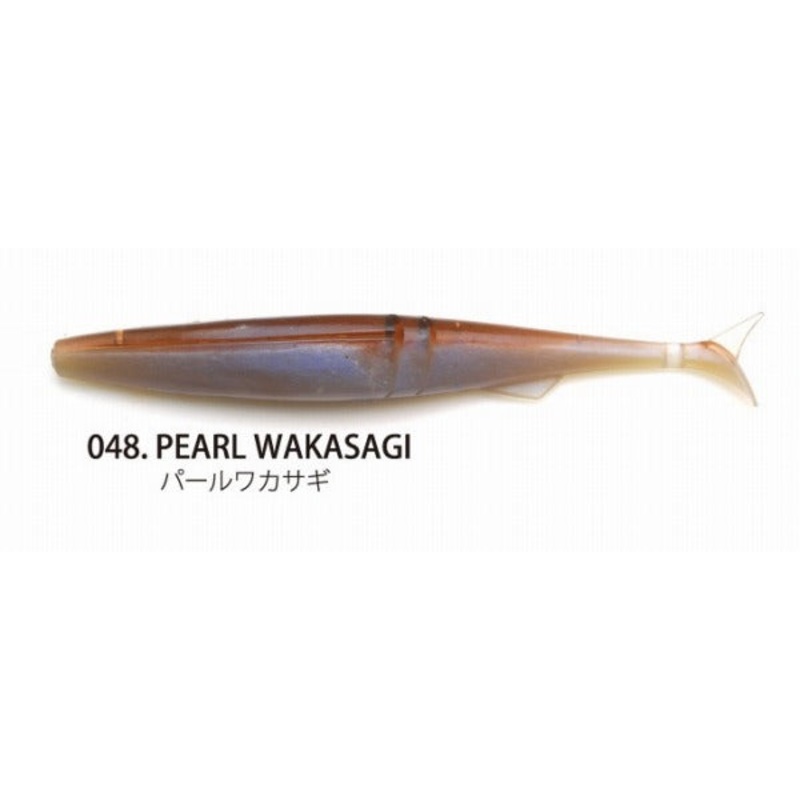 Raid Japan Worm Fantastick 5.8inch 048 Pearl Wakasagi