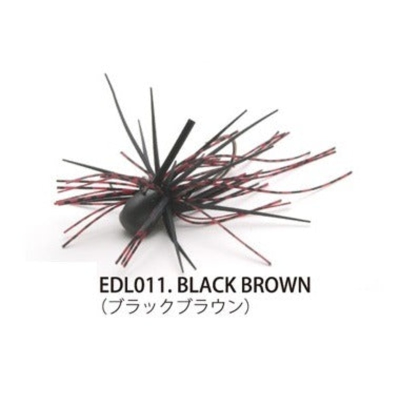 Raid Japan Rubber Jig EGU-Dama Type-Level 3.5g Black Brown