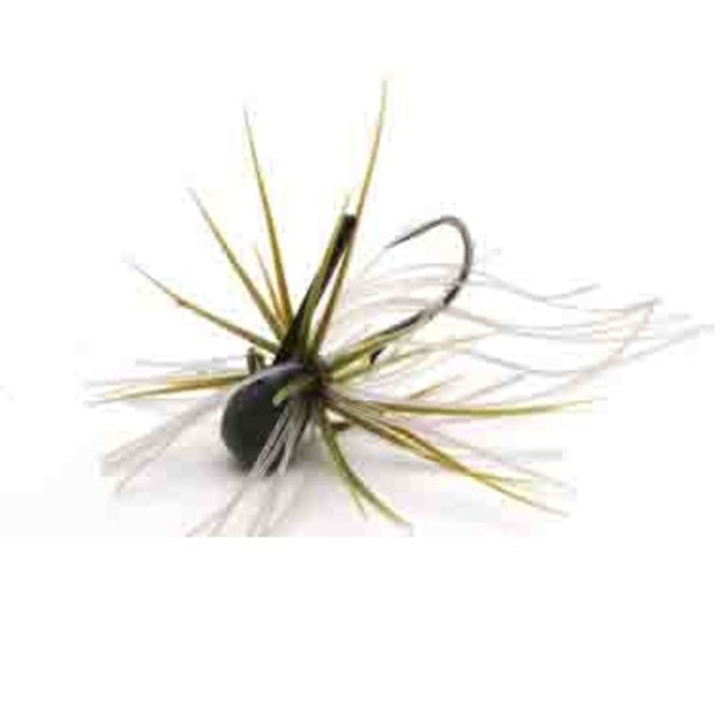 Raid Japan Rubber Jig EGU-Dama Type-Level 9g Smoke Green Pumpkin