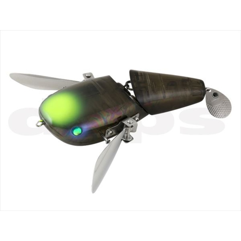 Deps Bass Lure NZ Crawler #10 Smoke Black