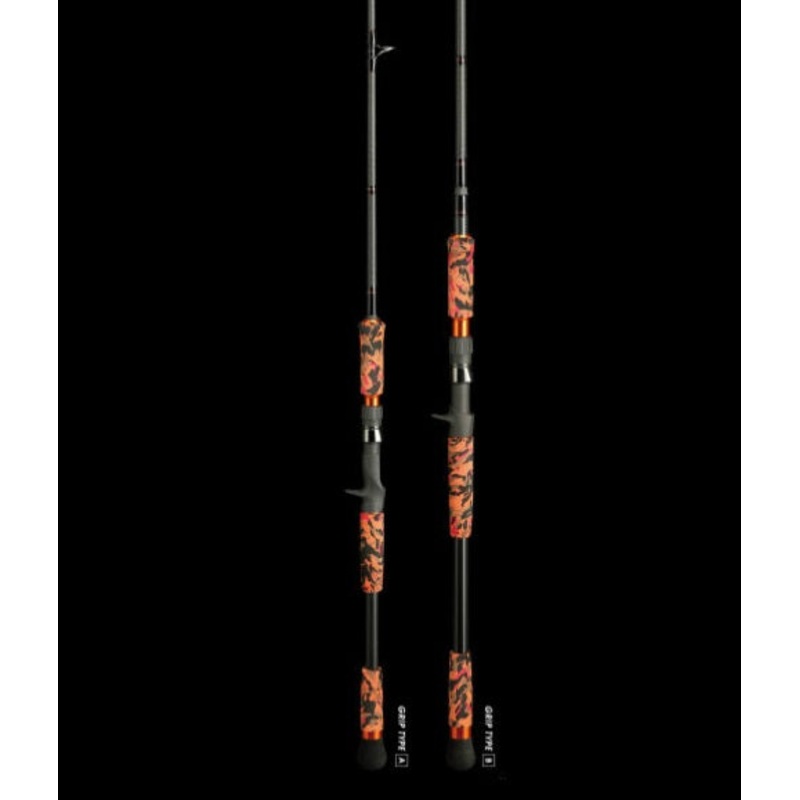 Smith Snakehead Rod Magnum Husky KOZ MH-KOZIII/72XH (Baitcasting 2 Piece Butt Joint)