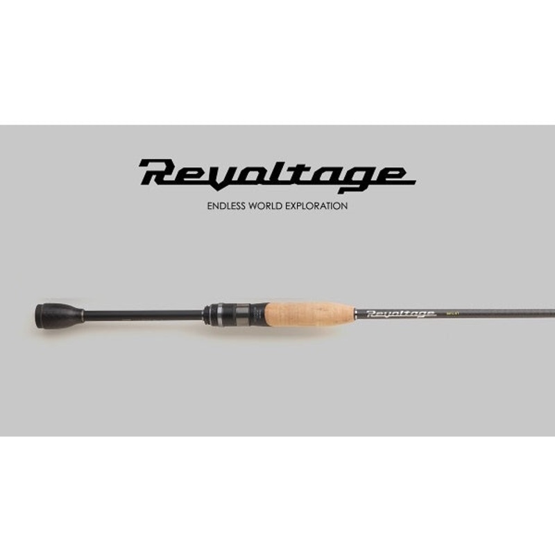 Jackall Bass Rod Revoltage RVII-S69UL+ (Spinning 2 Piece) (2023 model)