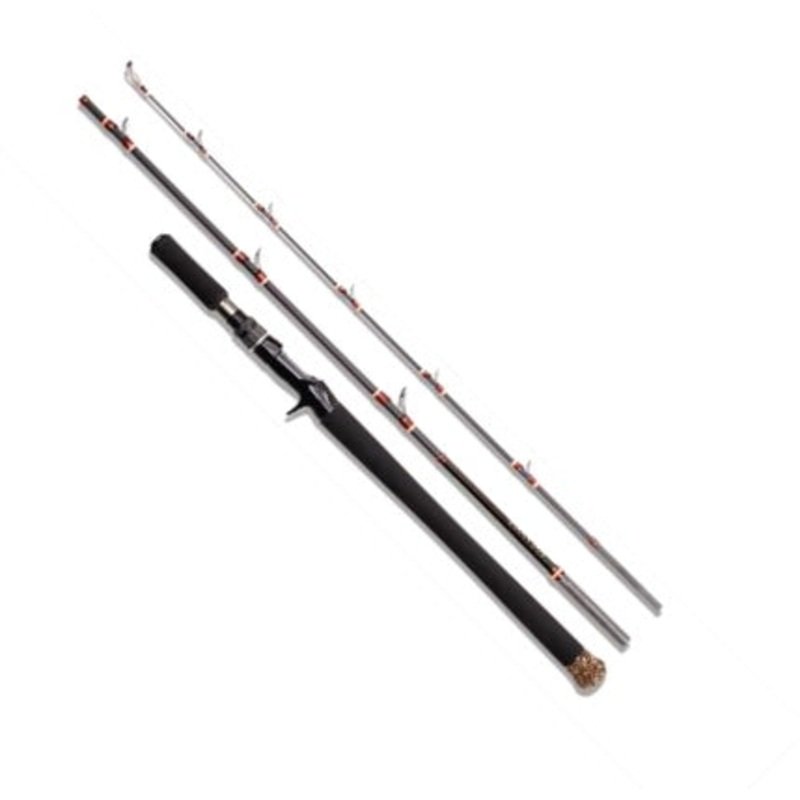Megabass Bass Rod Valkyrie World Expedition Multi VKC-61XH-3 (Baitcasting 3 Piece)