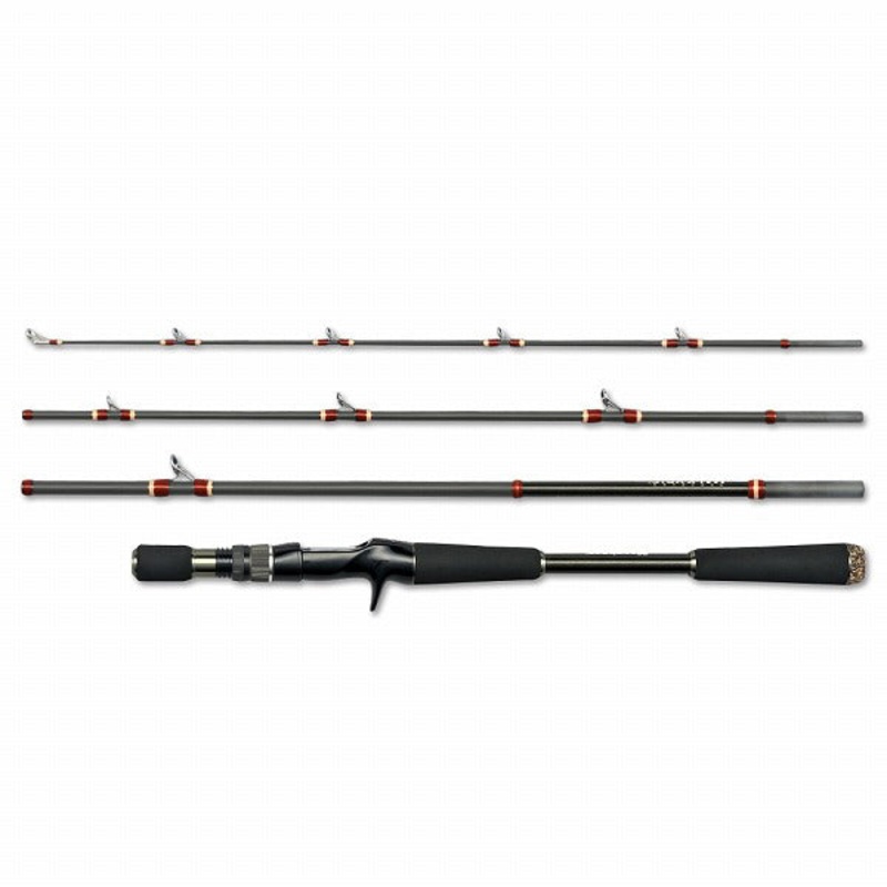 Megabass Bass Rod Valkyrie World Expedition Multi VKC-68M-4 (Baitcasting 4 Piece)
