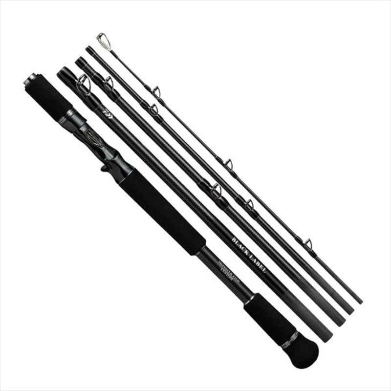 Daiwa 21 Black Label BLX Travel C61XXH-5/ SB Monster Fish Custom (Baitcasting 5 Piece)
