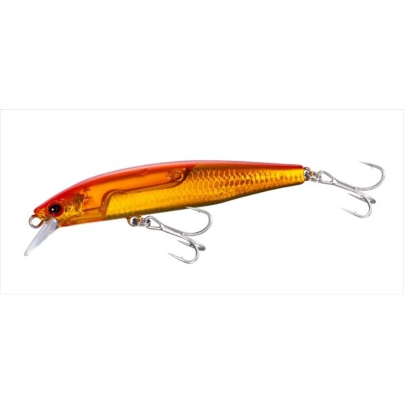 Shimano Bass Lure ZQ-M11V Scorpion World Jerk 110F Flash Boost 003 N Red Gold