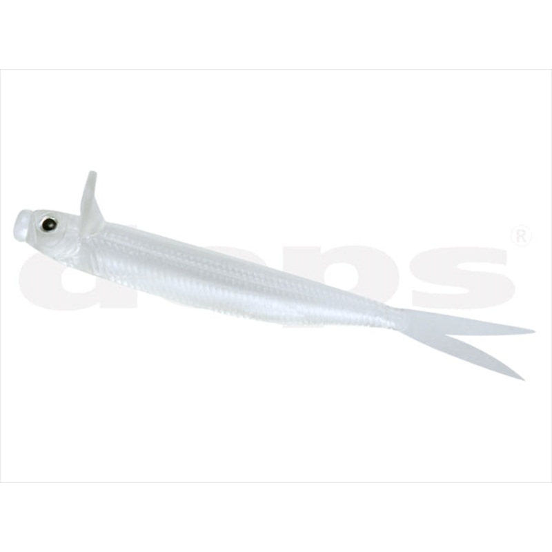 Deps Worm Frilled Shad 4.7 #32 Clear