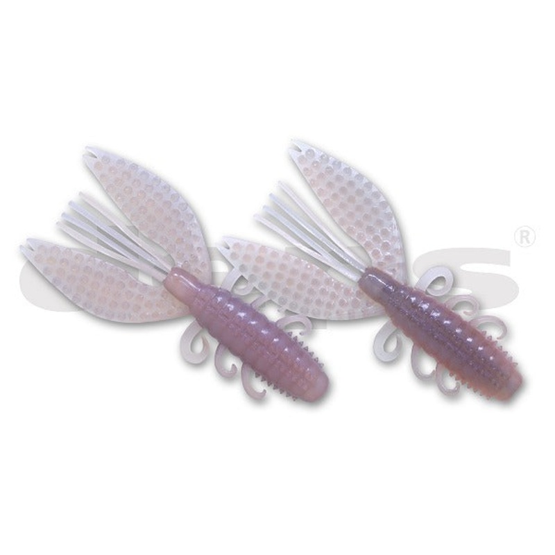 Deps Worm Spiny Craw 4inch #10 Natural Pro Blue