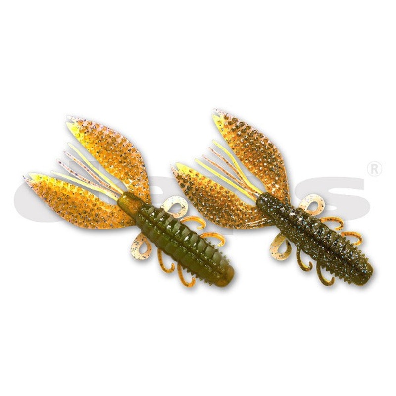 Deps Worm Spiny Craw 4inch #18 Blue Maroon