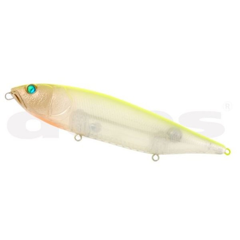 Deps Bass Lure Huge Pencil Walker Rattle #06 Ghost Chartback