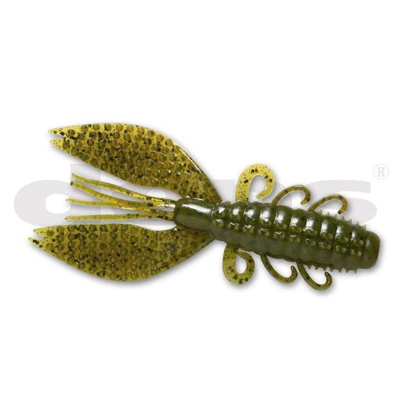 Deps Worm Spiny Craw 4.8inch #12 Green Pumpkin