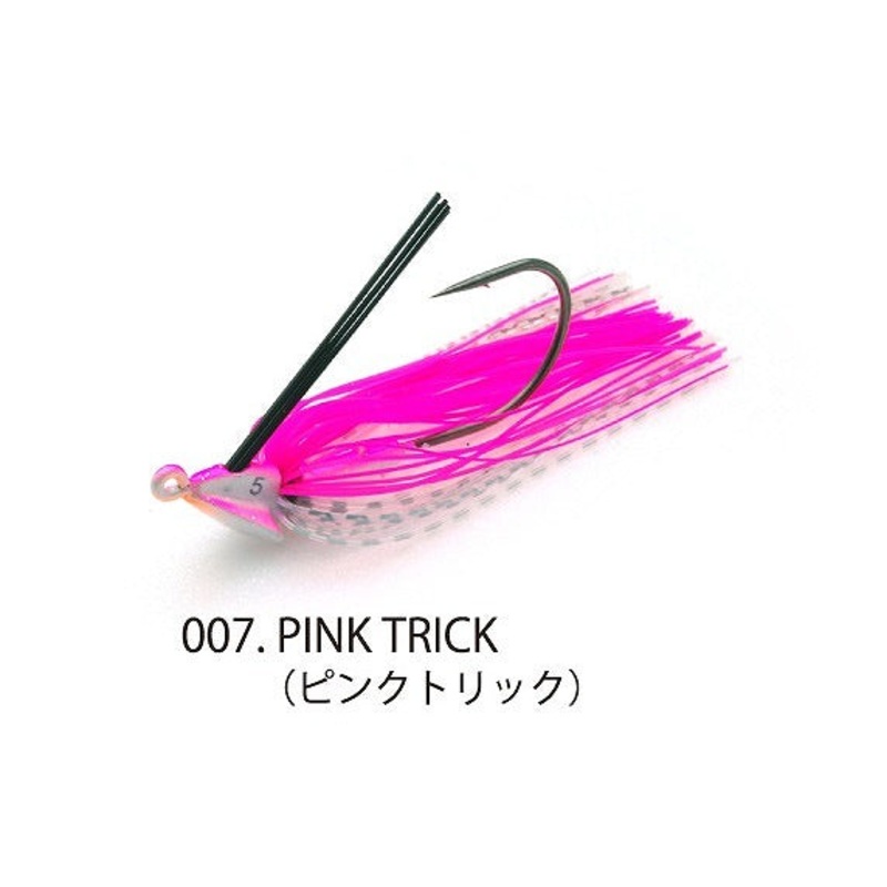 Raid Japan Rubber Jig Head Slide 11g Pink Trick