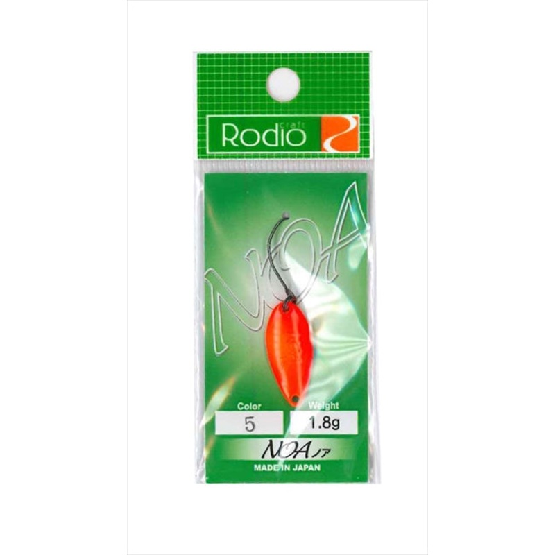 Rodio Craft Spoon Noa 1.8g #5 Iron plate Southern Kanto
