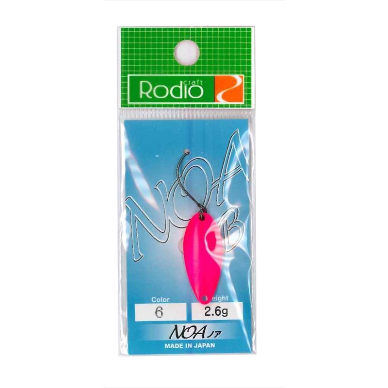 Rodio Craft Spoon Noa-B 2.6g #6 Fluorescent Pink