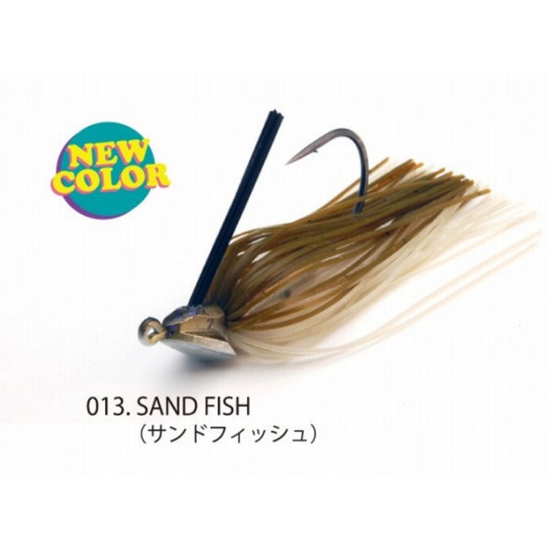 Raid Japan Rubber Jig Head Slide 11g Sandfish