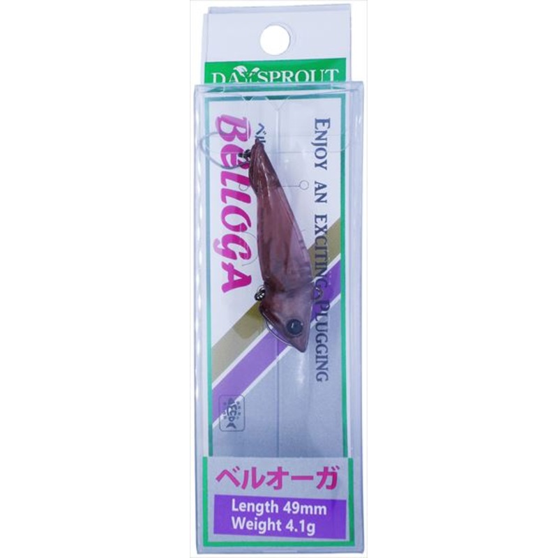 Daysprout Trout Plug Bell Oga Bo-17 Full Clear Brown