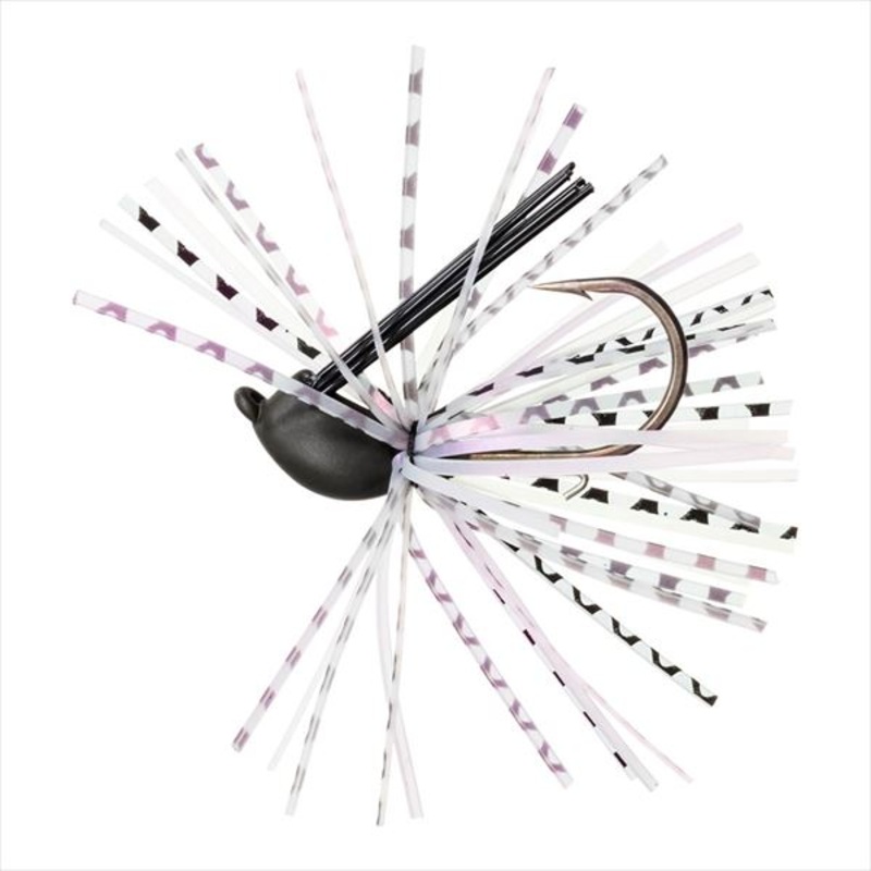 Daiwa Rubber Jig Steez Power Finesse Jig Type Cover 3.5g Pearl Smoke