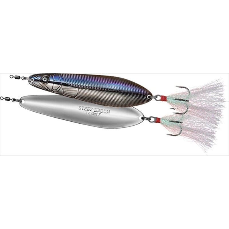 Daiwa Bass Lure STZ-Spoon 1/2 Purple Wakasagi