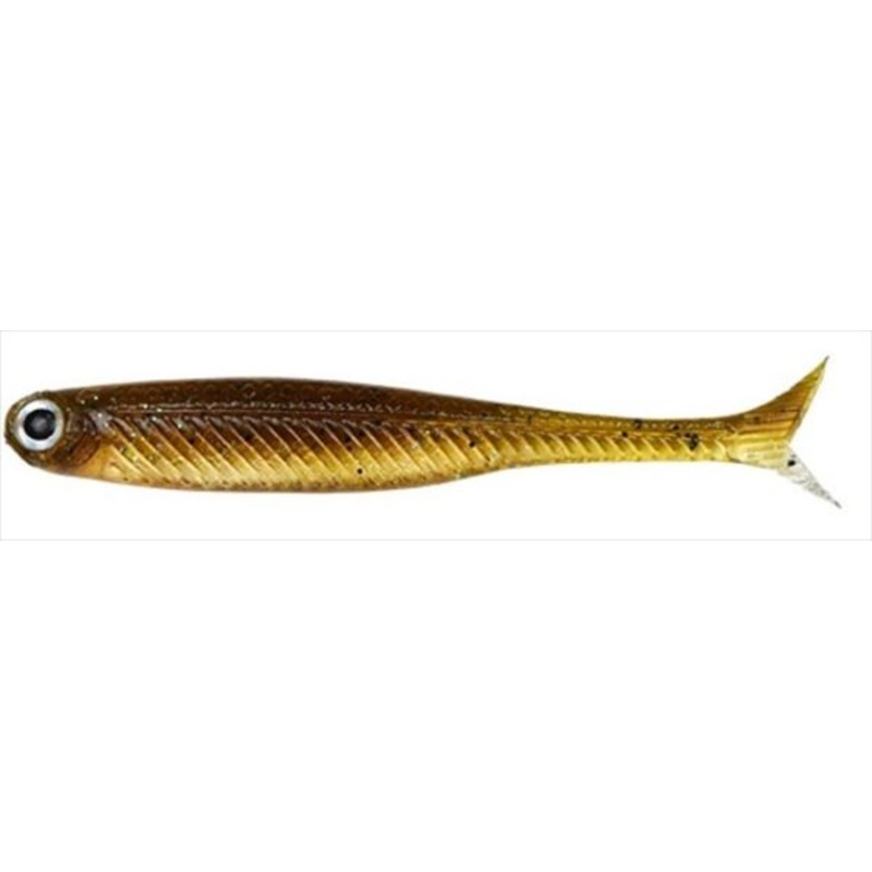 Dstyle Worm Virola Slim 2.5inch Green Pumpkin Fish