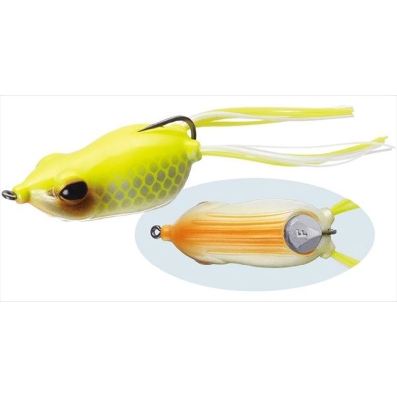 Evergreen Bass Lure Kicker Frog Jr #602 Big Bite Chart