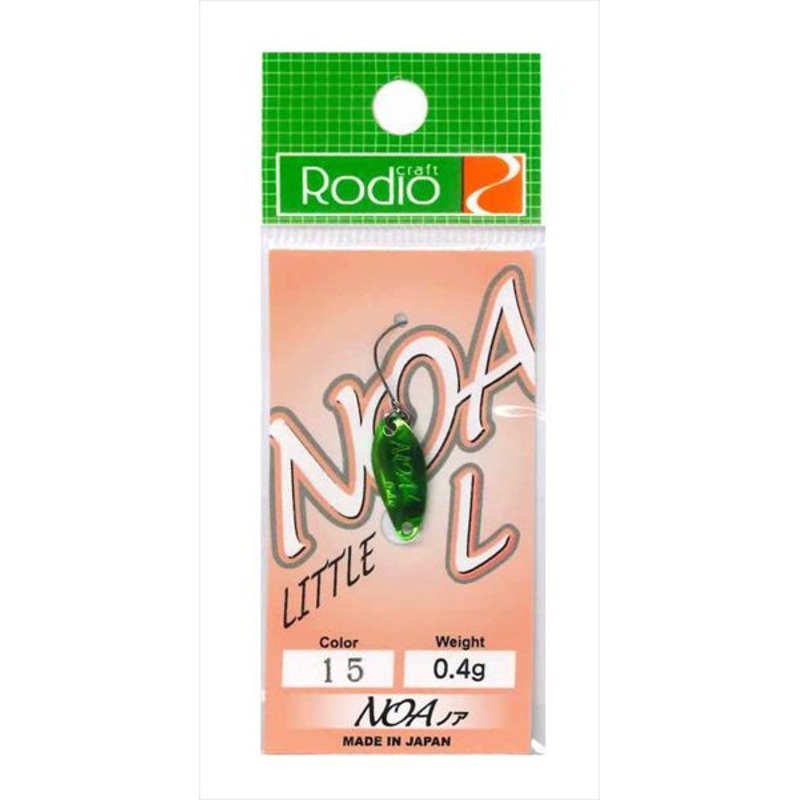 Rodio Craft Spoon Noa-L 0.4g #15 M Green