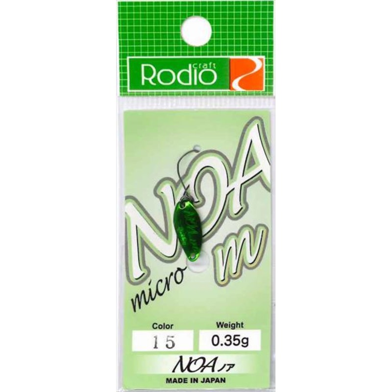 Rodio Craft Spoon Noa-M 0.35g #15 M Green