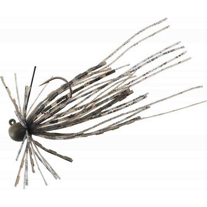 Daiwa Rubber Jig Steez Spin Finesse Jig 1.8g Smoke Blue Flake